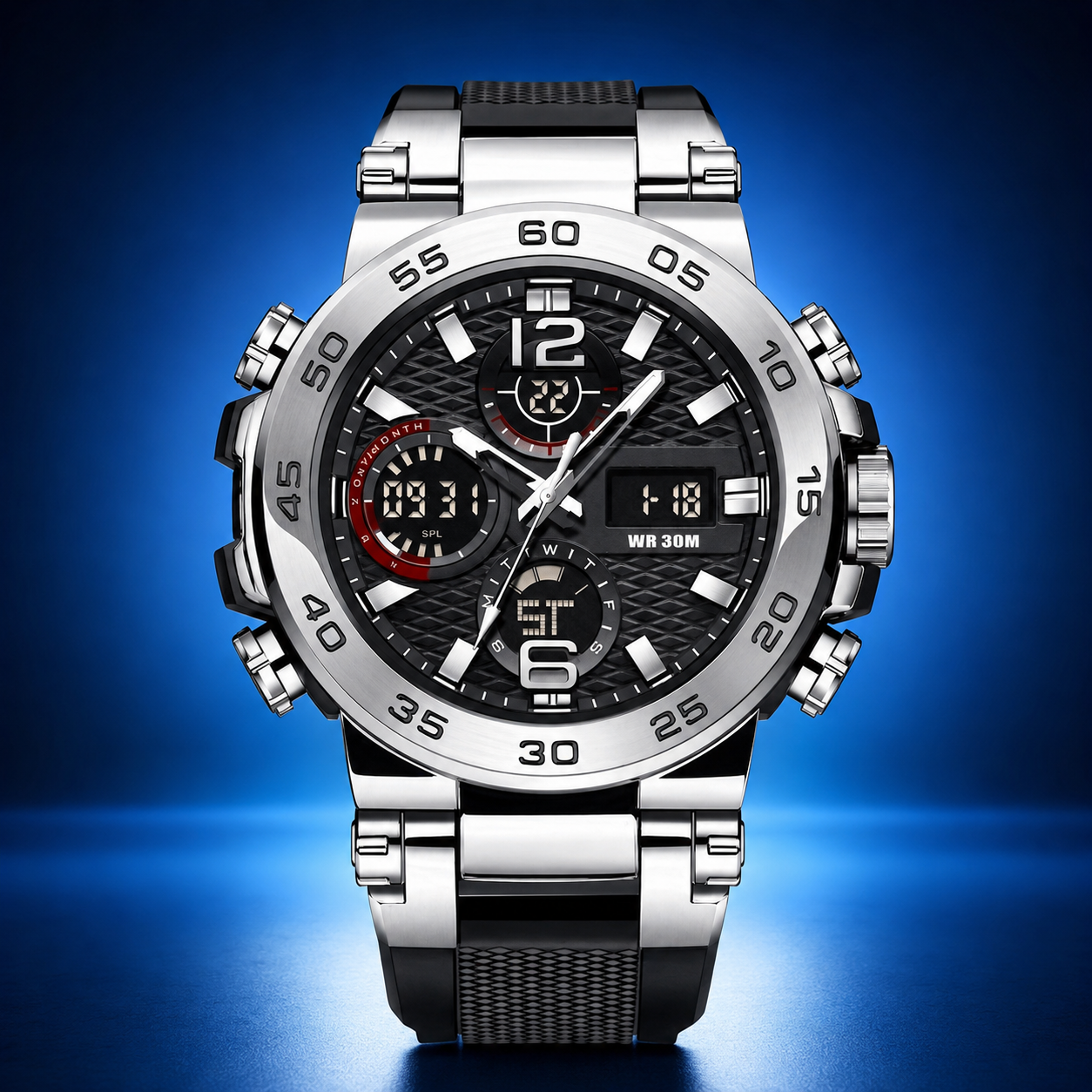 AeroSport™ Dual Display Sports Watch
