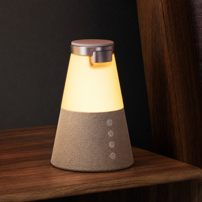 3-in-1 Magnetic Wireless Charging Bluetooth Speaker Night Light